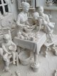 'Ricordi di un tempo' (dettaglio) - Porcellana - 60x55 cm - anno 1994 - creato in 400 ore e composto da 153 pezzi diversi; rappresenta una cucina contadina dell'anteguerra