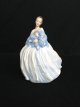 'Indossatrice Collezione 100 anni di moda, dal 1840 al 1940' - Porcellana - h 25 cm